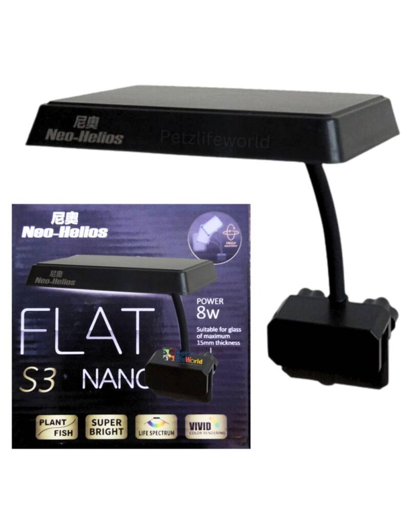 Neo Helios Nano S3 | 8 Watts Clip On Aquarium LED Light